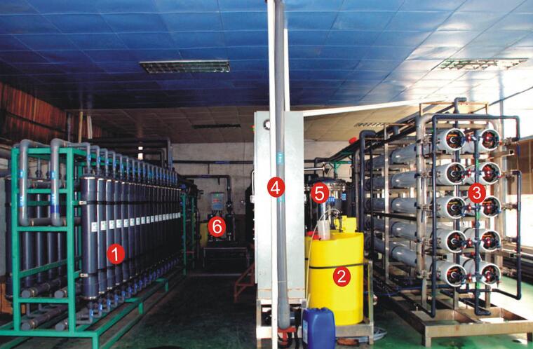 50t h中水回用設備